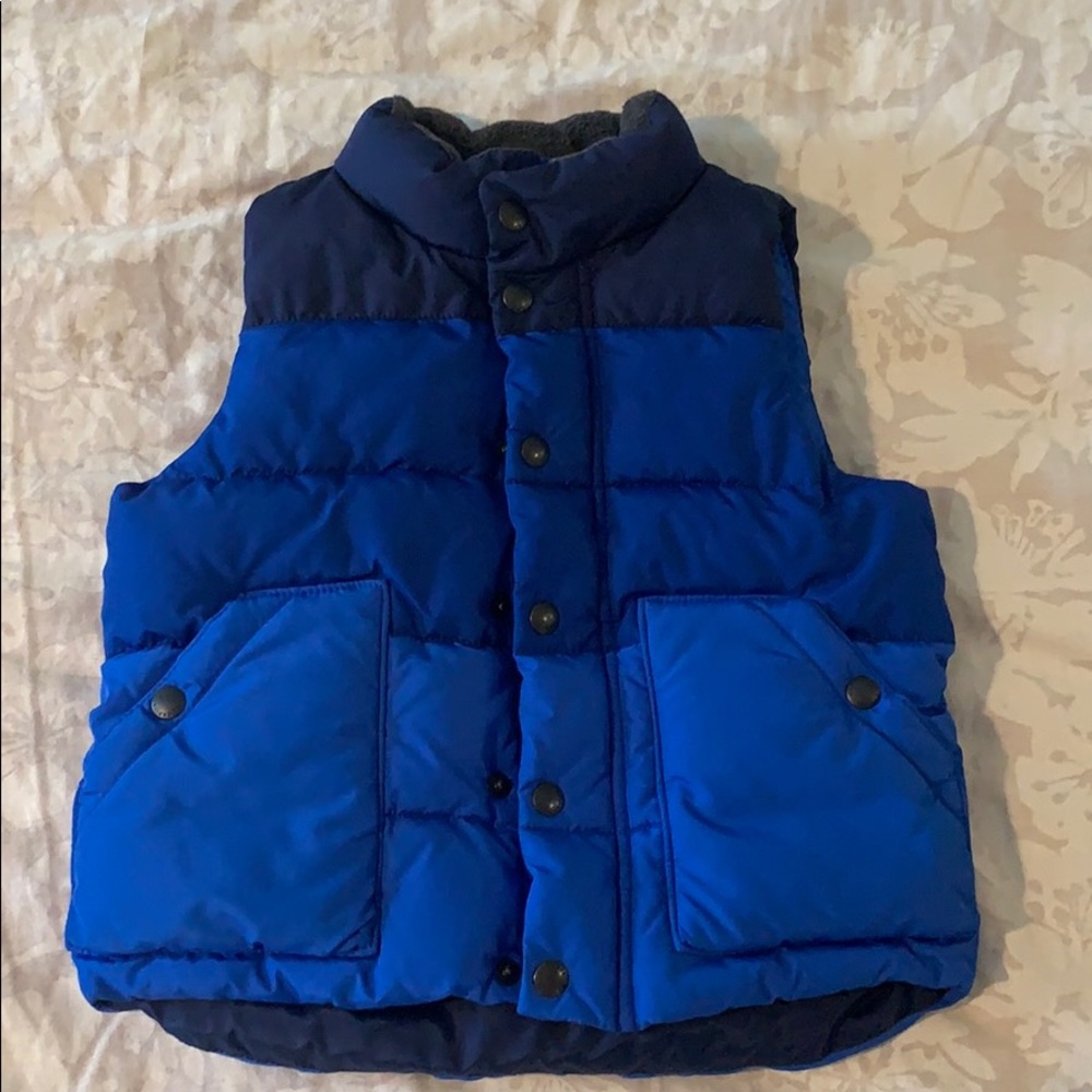 Toddler boys puffy vest